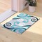 Flash Furniture Turquoise 2' x 3' Distressed Abstract Area Rug OKR-RG1100-23-TQ-GG - alternate 7